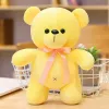 23 cm Nowy misia niedźwiedź pluszowa lalka urocza kreskówka w dół bawełniana postawa stojąca mała niedźwiedź pluszowe zabawki posyp lalka