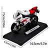 Diecast Model Cars 1 18 Haushaltskunststoffauto -Dekoration Off Straße Fahrzeug Sammlung Büro Modell Spielzeug Die Casting Motorradsimulation PortableLel2405