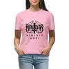 Kobiety T-shirt w Polos Marduk Marduk Ubrania estetyczne Summer Top Female Cropped T-koszule dla kobiet