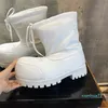 15A Alaska ski low top boots Paris fashion Men Women SKIWEAR Snow boots designer Platform black white Shoes Size 35-44