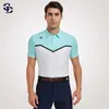 Herren-T-Shirts 2024 Tragen Sie Herren T-Shirt Sportbekleidung kurze Slve-Hemden Trockener Atmungs-Polo-Hemd für Herren Kleidung Y240506
