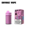 Savage Vape Vaper Puff 9k 10000 25 мл регулируемый воздушный поток одноразовый поток одноразовый e -циг -вейпы Китайские сигаретные фабрики 2% 3% 5% 10 Фаровы