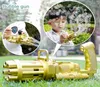 Gatling Bubble Machine Maker Bubbler Maker Kids Outdoor Summer Raffredding Frering Supplies Electric Automatic Gun Gun Party Favor2789852356