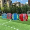 무료 Shing 풍선 거품 축구 Zorb Ball 1.2m 1.5m 1.7m Pumper Ball 100%TPU 재료 풍선 거품 축구 성인 240429