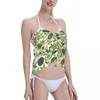 Sexy Women Avocado Lover Sheer Scarf Cover Ups Beach Bikini Wrap Ladies Skirt