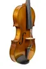 4/4 Violino artesanal Nice Flamed Bice Tone Grian de duas peças com caixa de qualidade