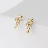 Stud Earrings Ponykiss Classic 925 Sterling zilveren uitroepteken voor vrouw feest fijne sieraden groothandel accessoires girl cadeau