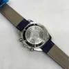 Designer Watch Reloj Watches AAA MECHECANICAL WATCH OUJIA Super Six Needle Blue Needle Face Blanc entièrement automatique Watch mécanique Cl00 Machine Mens Watch
