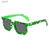 Sunglasses New Fashion Sunglasses Hot Selling Sunglasses Crawling Glasses New Mosaic Fun Glasses Boys and Girls Pixel Glasses WX