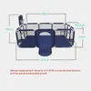 Imbaby Playpen для детей в помещении детских плитов с баскетбольной рамой забор большой мяч бассейн игровая площадка 240428