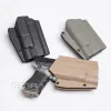 HOLSTERS FMA G17L AVEC SF ÉTAUCHE DE TAILLE LETUIR SF TAILLE PISTOL PISTOL POUR G17 / G19 ET X300 Lampes 1329