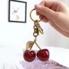 Cherry Keychain Bag Charm Decoratie Accessory Pink Green High Quality Design 138 Originele editie