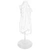 Abbigliamento per cani Iron Mannequin Stand Model Rack Gatt Benger ganci per neonati per cucciolo Display Cat Coat Child