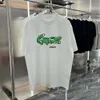 CHIRTES DE DÉCRIE MADIQUE MODE Paris Courts d'été Crocodile Imprimé à demi-manche T-shirt à manches pour hommes et femmes Vêtements masculins décontractés