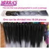 Jumbo Traiding Hair 6 paquets cheveux longs 24 pouces ombre tresses synthétiques Twist tresse tresses pour femmes en gros 240424