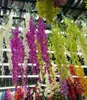 2pcslot ivy flowers Artificial Wisteria Silk Flowers Green Garland Simulation flower Vine Fake Flowers Home Garden Decoration Wed4932988