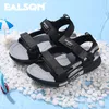 Summer Boy Sandals Big Kids Shoes Soft Soled Children Baby Beach Shoe Swimming Outdoor Sandal Roman Slippers 240423