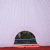 Vendre à chaud une grande tente de dôme gonflable, les événements de fête blanches conduites Igloo, les tentes de yurt à vendre 10 m de dia (33 pieds)
