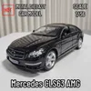 ダイキャストモデルカー1/36メルセデスCLS63 AMG繁殖カーモデル比例金属ダイキャスティングマイクロリバースカーシリーズクリスマスギフトチルドレンズToySL2405