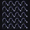 Arts du corps 10/20/50/100 PCS Clear Bioflex Nose Ring Stud STAPEUR 20G FLEXIBLE PERMIER DE PERSION DE PIERCE