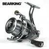 Bearking Brand Zeus Series 9BB roestvrij staallager 52 1 visserspeelwagingssysteem 7 kg Max Power Spining Wheel Coil 240506