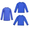 Suits Boys Surf Wear Tops Single Piece Big Kids Swimming Children's Long Sleeve Sun Protection Swimming Costume Diving Surfing Outfits