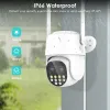 Webcams 8MP WiFi Camera Dual Lens Ptz IP Camera Night Vision Human Detection CCTV WiFi Surveillance Camera's Beveiligingsbeschermingscamera's