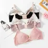 Maternity Intimates Plus Size Nursing Bra Front Closure Bra for Easy Feeding Pregnant Women New Wire Free Breakfeeding UnderwearL2405