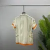 2022 Early Autumn Nieuwe Gedrukte Holiday Seaside Shirt Suit Collar T-shirt Trend Sweatshirt 5xl 204J