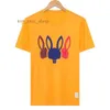 Bad Bunny Summer Cash Cash Shirt Mens Scheletro Physcho Bunny Shirt Design Multi Style Men Shirt Designer Tshirt Coppia Coppia a maniche corte M-3xl 7924