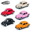 Diecast Model Cars 1 36 Retro Käfer Die Gusspullding Car Model Toy Childrens Geschenkdekoration Süßes Muster microl2405