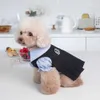 Hondenkleding huisdier herfst winter ins school uniform rok schattige geplooide shirt kleding kat en teddy h240506