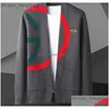 Herrenpullover Herrendesigner Marke Luxus Mode Strick -Strickjacken Pullover Männer lässige Trendmäntel Jacke Kleidung Z230819 Drop Deli Dhzam