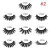 Faux cils 3d vison cils naturels long set faux cils bk maquillage différents 20 styles drop livraison de la santé