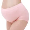 MATERNITY Bottle Femed Femed Care Underwear Womens High Waist Full Abdominal Support Underwear confortable et respirant Grossesse sans couture