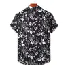 Men's Casual Shirts Luxury Brand Mens T-shirts Man Fr Shipping Mens Clothing Fashion Shirt Blouses Social Hawaiian Cotton High Quality Oversize Y240506