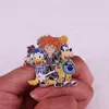 Kingdom Hearts Role Game Series Series Odznagenki Śliczne filmy anime Gry Hard Enomel Pins Zbierz metalową broszkę z kreskówek