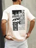 TS Mens Gym Summer T-shirt Running Short Sleeve Sport Train Fashion Top Outdoor Jogging Leisure Cotton Sports Shirt Mens Clothing J240506