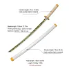 Großhandel 104cm Devil Killer Katana Kamado Flippball Soft Bambus Schwert Anime Rollenspiele Requisiten Holzmodell Kinder Geschenk Ninja Blade Katana Dekoration