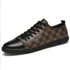Chaussures de robe de luxe Classic homme Chaussures décontractées Landes en cuir authentiques