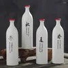 Bottiglie di stoccaggio jingdezhen in stile cinese vino ceramico antico serbatoio sigillato da 500 ml