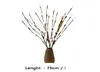 Dekoracja choinki gałąź wierzby 20 żarówek migający światło diody LED sznur wysoki wazon Willow Twig lampa Home Ga BBypkn Packing20101419108