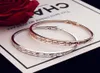New trend 18k gold plated zircon bow female bracelet rose gold imitation white gold twocolor delicate bracelet luxury temperament2982486