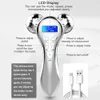 4D EMS Massager Roller Microcorrente Vibração Facial V Divisagem de massagem Lifting Ferramenta de cuidados com a pele do pescoço 240506