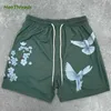 Herren -Shorts Taube Dove Print Athletic Shorts für Männer Frauen schnell trocken aktive Trackshorts mit Pocket Fitness -Training Fitness Trainrunning J240506