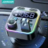 Kit Joyroom Bluetooth 5.3 FM Nadajnik do samochodu silniejsze MICS głębokie dźwięk basowy 48W PDQC3.0 Szybka ładowarka samochodowa Adapter Bluetooth