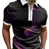 Männer Plus -T -Shirts Polos 2024 Neues Lteschruhe 3D Digital Outdoor Freizeit -Polo -Hemd Kurzärmeled Top T -Shirts Tops