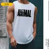 T-shirts 2024 Nouveau homme de gymnase pour hommes Top bodybuildo-cou tops homme muscle manches chemises Silm Fit Summer Clothfashion Imprimé J240506