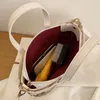 Sacchetti di borse da donna con guscio tessuto in pelle di lusso per la donna di lusso per la donna del 2024 Weave a mano