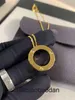 Cartre High End smyckringar för kvinnors nya V -guldspännehalsband pläterade 18K Diamond Round Necklace Collar Chain Original 1: 1 med riktig logotyp och låda